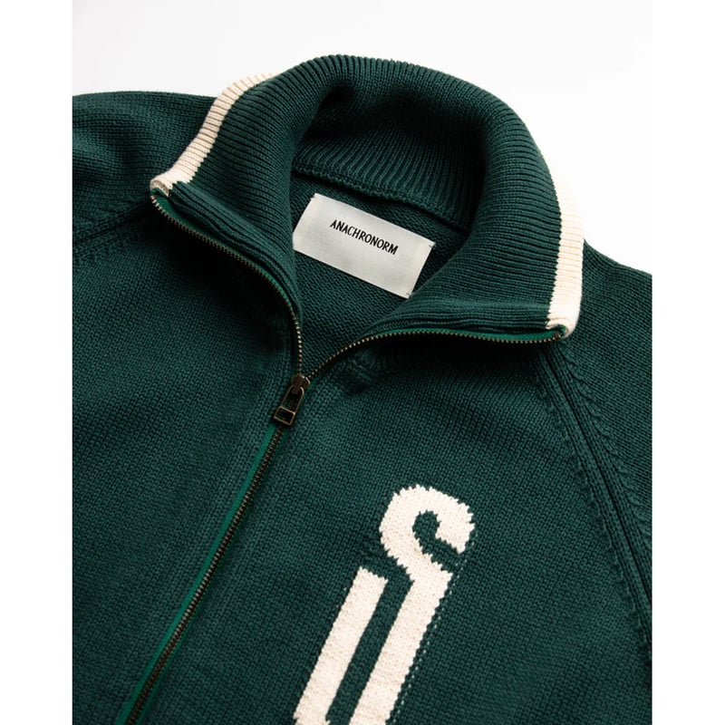 ANACHRONORM INITIAL DRIVERS KNIT GREEN | MAROON