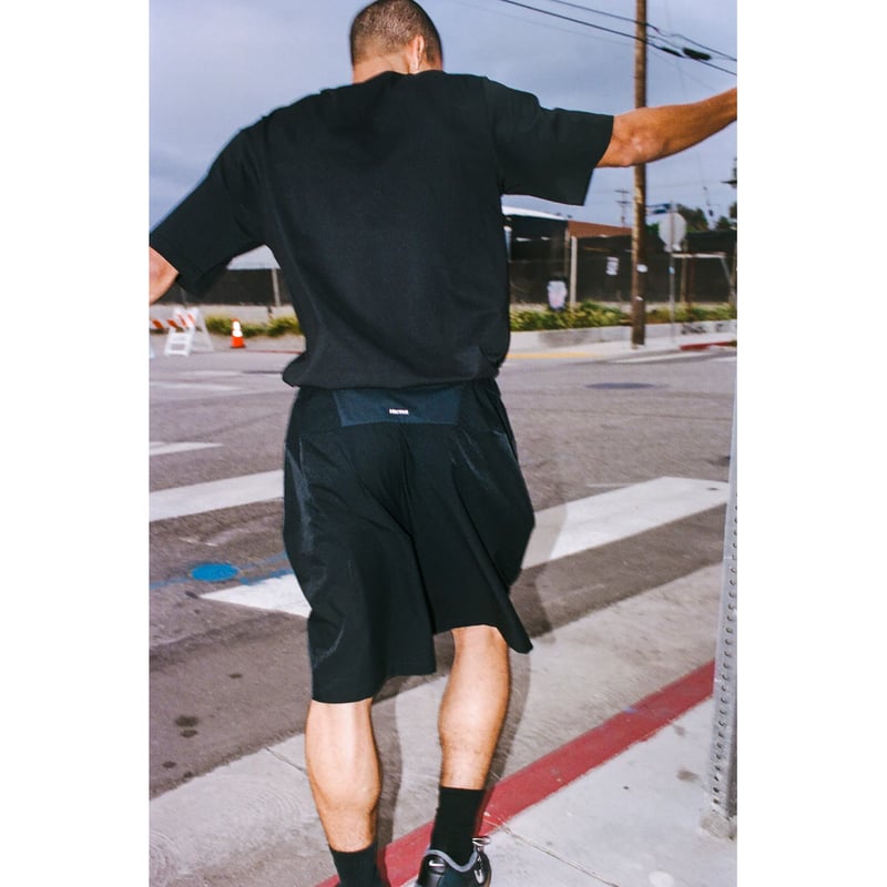 VAINL ARCHIVE MARMOT NYLON SHORTS | MAROON