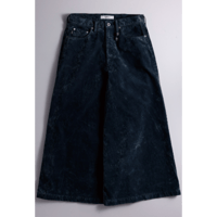 【予約商品】FDMTL FA26PN54R  FLOCK LEATHER HAKAMA PANTS RINSE