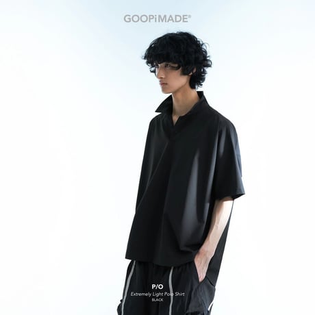 GOOPiMADE P/O - Extremely Light Polo Shirt