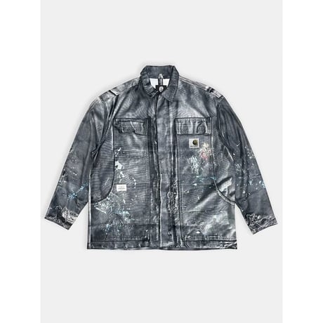 TALKING ABOUT THE ABSTRACTION PRINT COVERALL