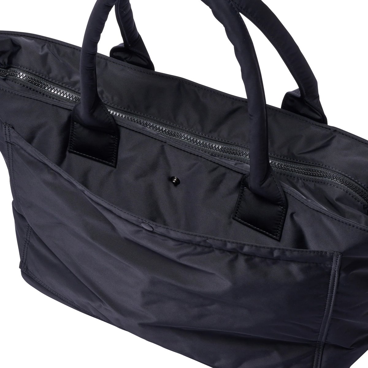 RAMIDUS BLACK BEAUTY TOTE BAG L MAROON