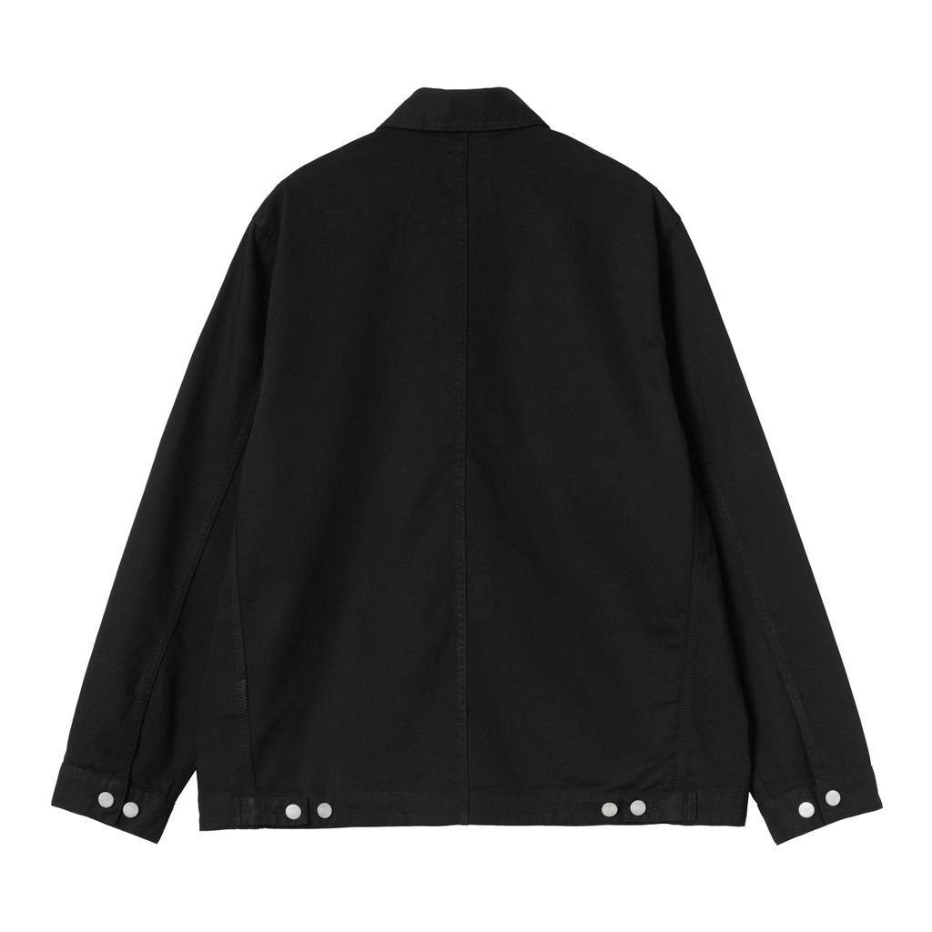 CARHARTT WIP DREWE CHORE COAT - Black (rinsed)