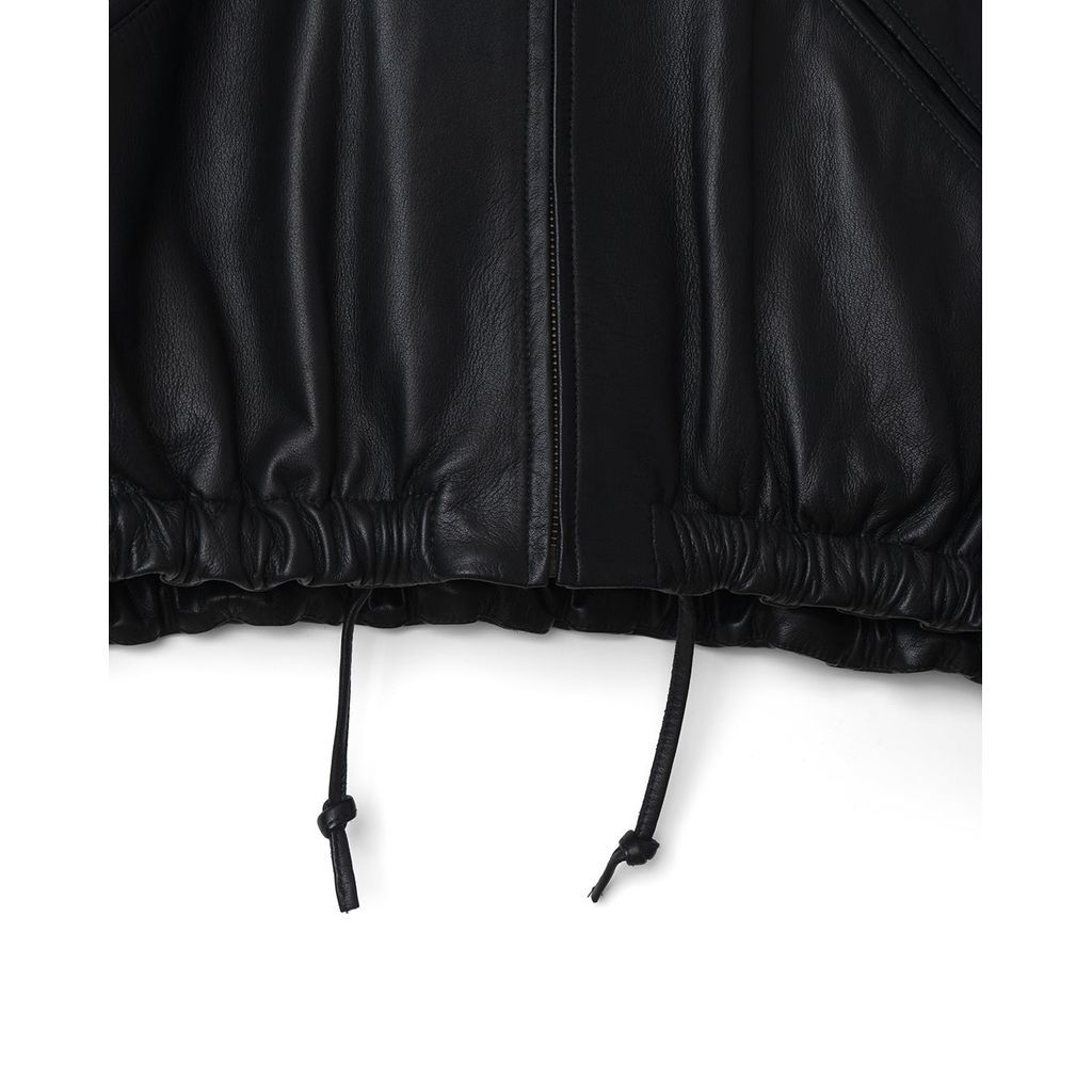 【新品、未使用】refomed 25ss CCU レザーワークジャケット refomed [ CCU LEATHER WORK JACKET ] BLACK | ロイド・エフ