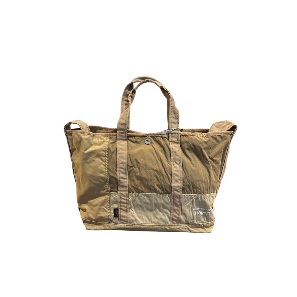 COMME des GARCONS HOMME コットンナイロンリップ パッチワーク