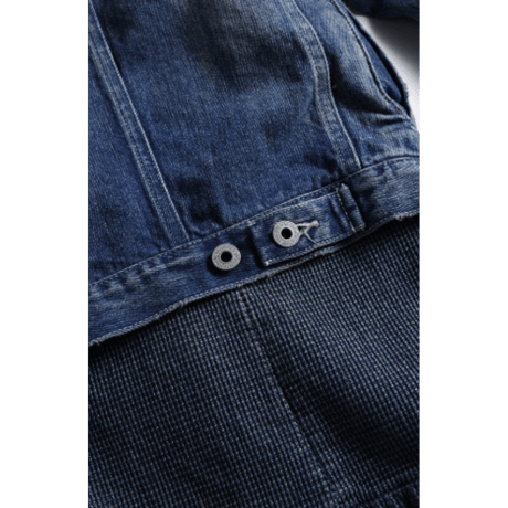 FDMTL FA26JK42U PLEATS LAPEL JACKET 3YR WASH