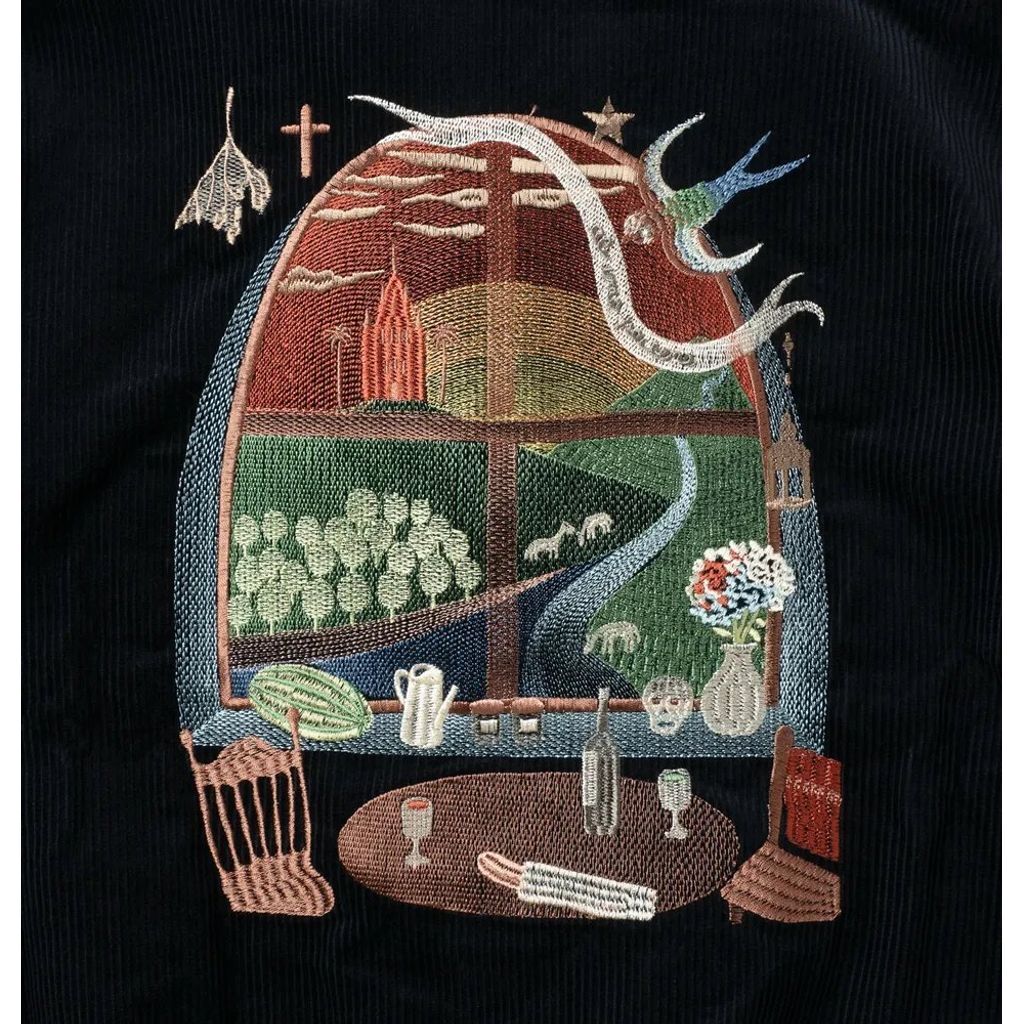 SON OF THE CHEESE OTHER SIDE JACKET | MAROON