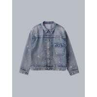 New Manual T-BACK DENIM JACKET