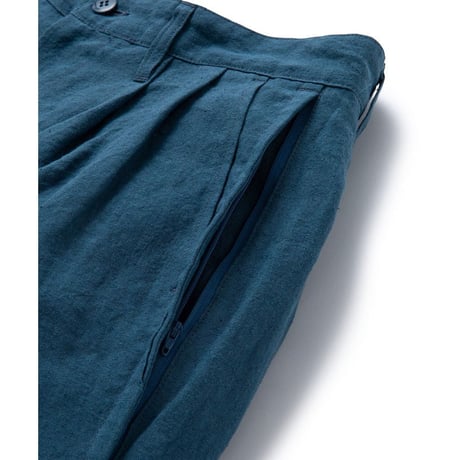 BEDWIN & THE HEARTBREAKERS 10L LINEN WIDE PANTS "WYLER"