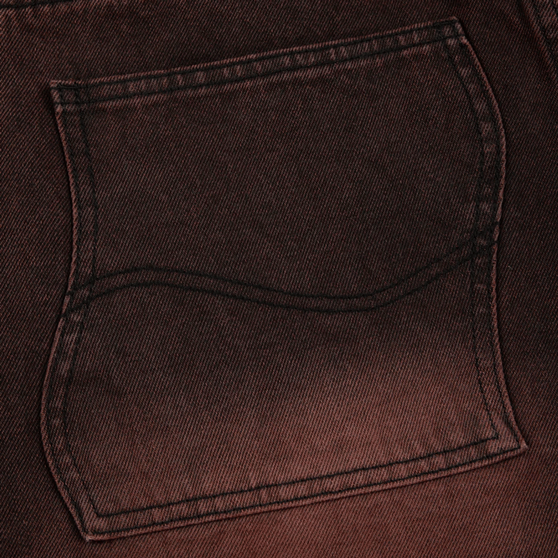 Dime CLASSIC BAGGY DENIM PANTS | MAROON Dime CLASSIC BAGGY DENIM PANTS | MAROON