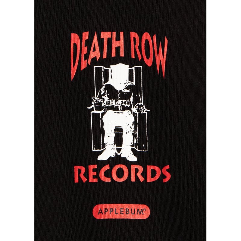 APPLEBUM DEATH ROW RECORDS T-SHIRT | MAROON