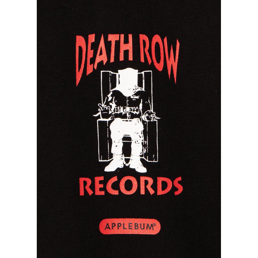 APPLEBUM DEATH ROW RECORDS T-SHIRT | MAROON