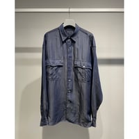 PORTER CLASSIC ROLL UP SOFT CUPRO SHIRT