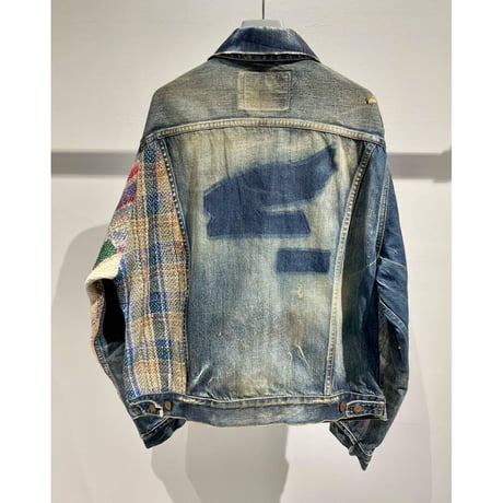 ANACHRONORM ε2 RALLI QUILT CUSTOM DENIM JACKET  SIZE 03（NO.06）