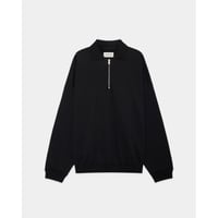 MARKAWARE Organic Cotton Heavy Fleece Half Zip Polo Huge Sweat