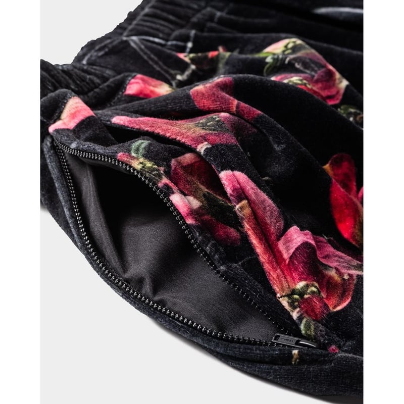 TIGHTBOOTH DOGWOOD VELOUR BALLOON PANTS | MAROON