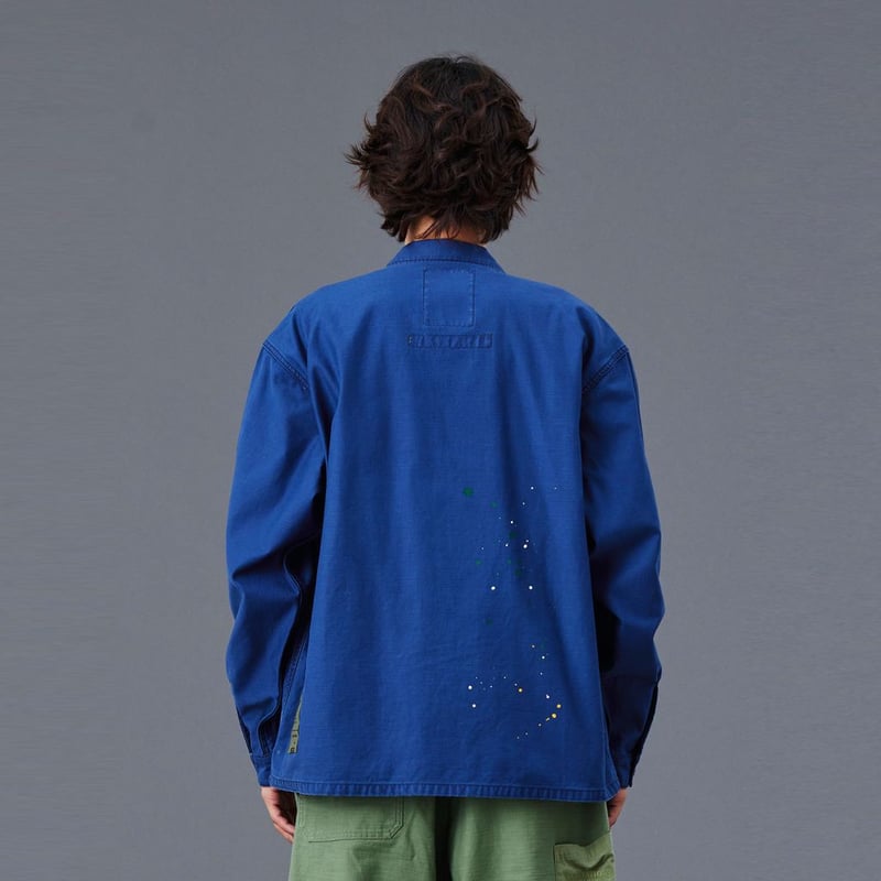 Liberaiders PAINT SPLATTER BDU SHIRT | MAROON