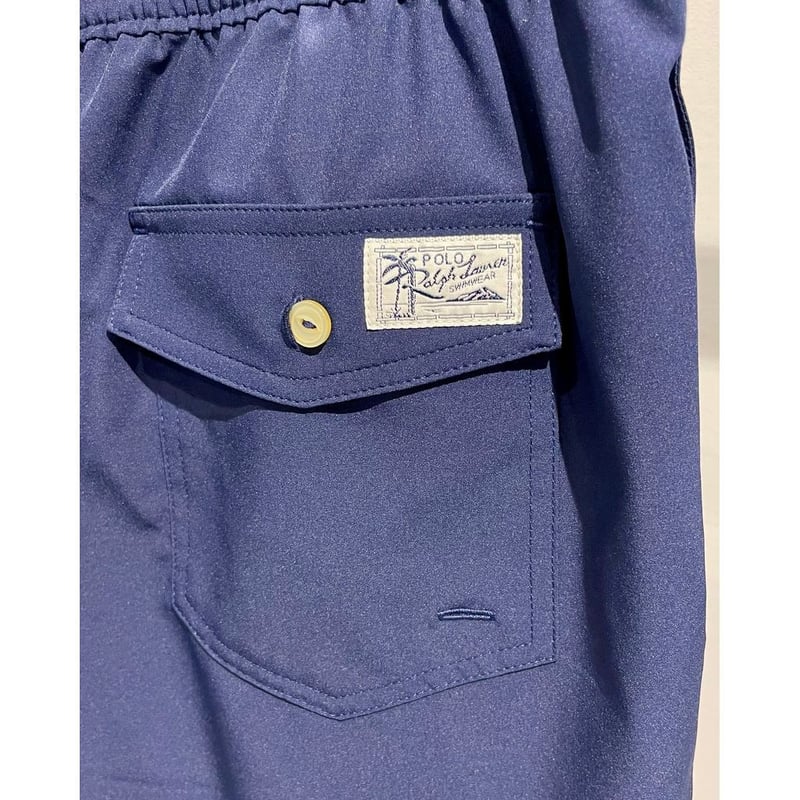 POLO RALPH LAUREN 5.5インチ トラベラー スイム トランク NAVY |