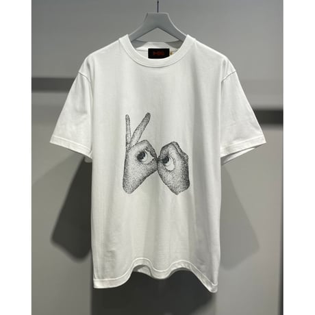 VOO × LINEAGE CORE SP ACHIVE LOGO TEE（WHITE）