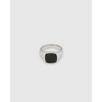 【予約商品】TOM WOOD  Kay Ring Polished Onyx 101276