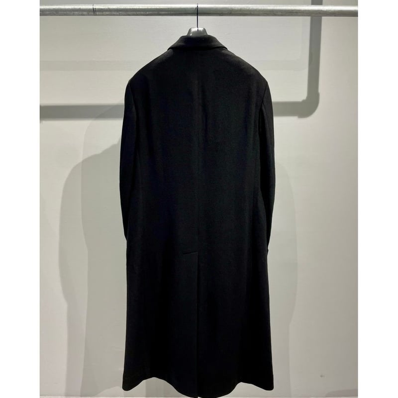 BPN ロングジャケット BPN FOR MEN ノースリーブロングダブルジャケット ブラック