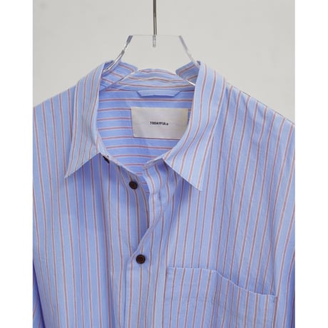TODAYFUL Stripe Pocket Shirts