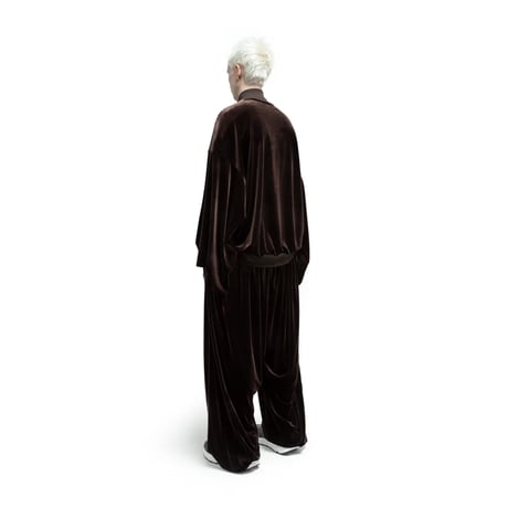 FUMITO GANRYU Kimono Track Jk - Brown