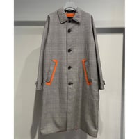 COMME des GARCONS HOMME  ウールエステルグレンチェック コート