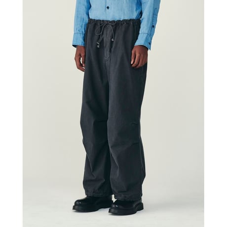marka Organic Cotton Back Satin/Wide Over Pants