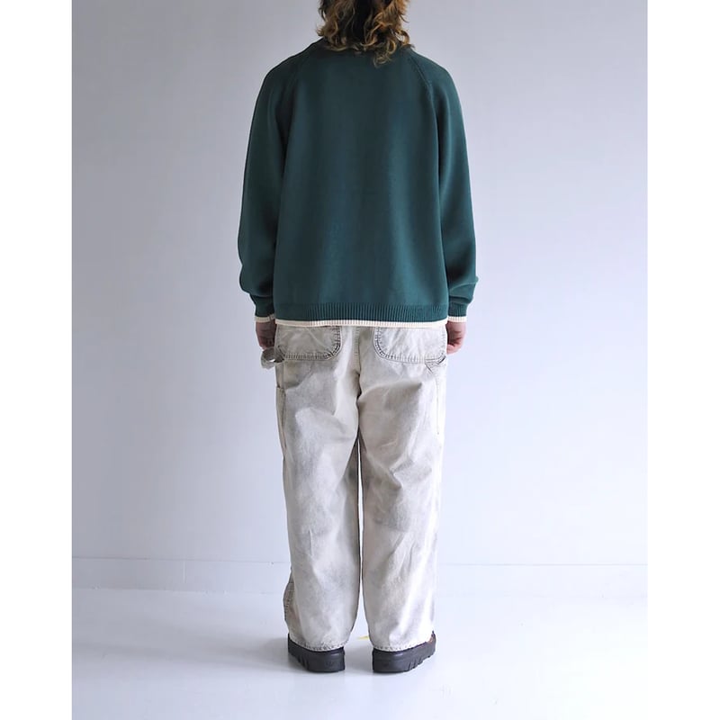 ANACHRONORM INITIAL DRIVERS KNIT GREEN | MAROON