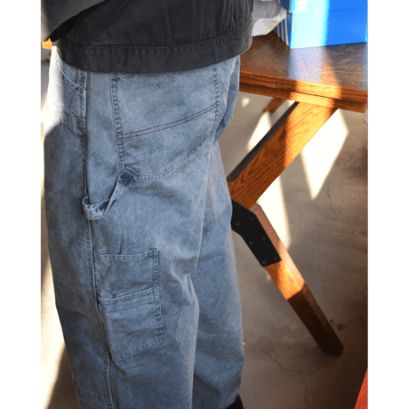 ANACHRONORM AN419 PIGMENT DYED DUCK PAINTER PANTS