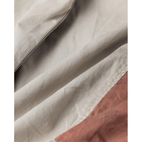 ANACHRONORM REMAKED MIX PANEL WIDE EASY PANTS BEIGE