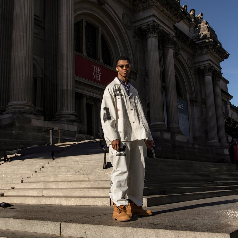 MAGIC STICK THE MET ARTIST PAINTER PANTS | MAROON