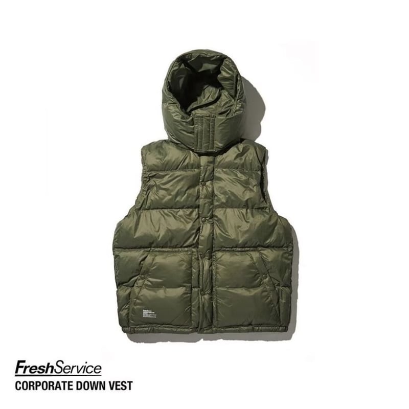 FreshService “CORPORATE DOWN VEST” | MAROON