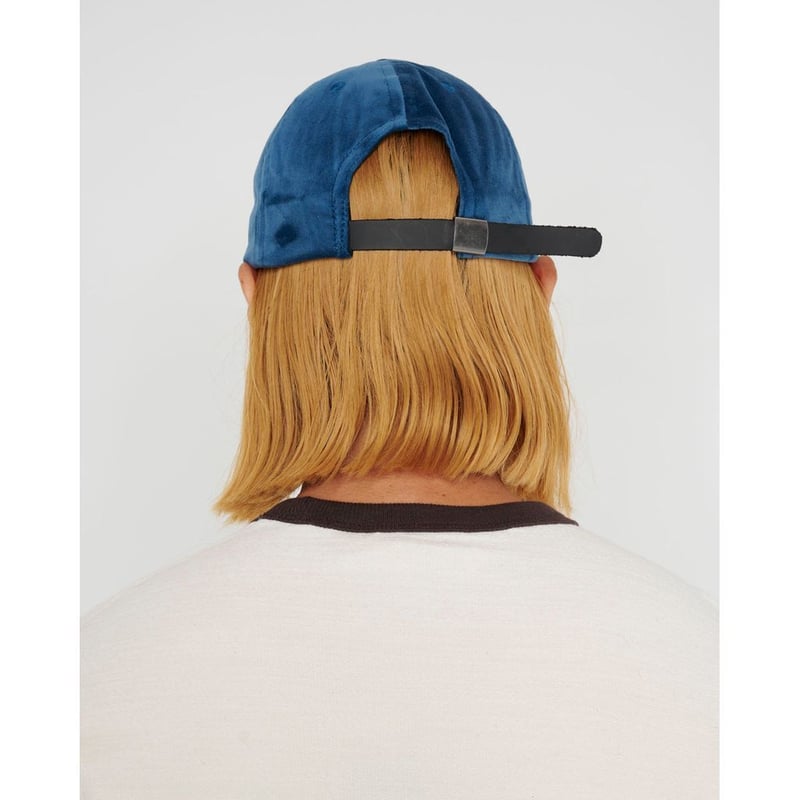 BRAIN DEAD Velveteen Curved Front 6 Panel Hat