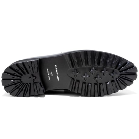 KENFORD MENS TANK SOLE BIT LOAFERS / BLACK