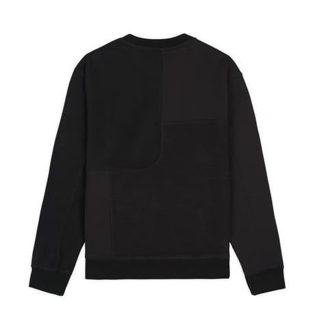 BRAIN DEAD Paneled Long Sleeve Crewneck