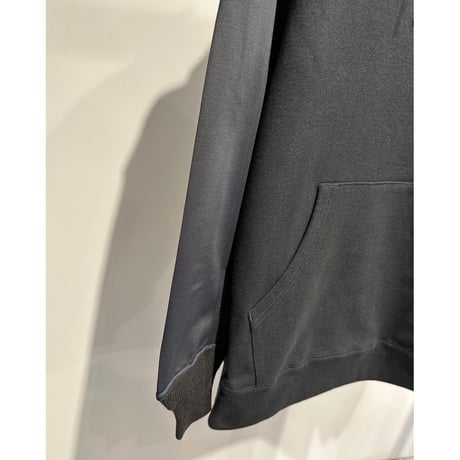 COMME des GARCONS HOMME MILITALY MIX SWEAT HOODY（BLACK）