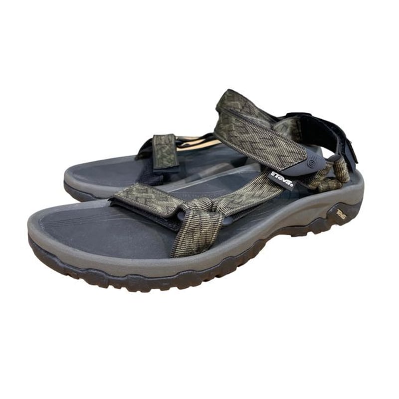Teva Men’s Hurricane Sandals in Wavy Trail Green Teva | Shoes | Teva Mens Hurricane Sandals In Wavy Trail  main image 4