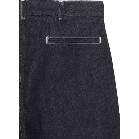 Ground Y×EDWIN 11oz INDIGO DENIM WIDE-TUCK PANTS WITH TAB DETAIL