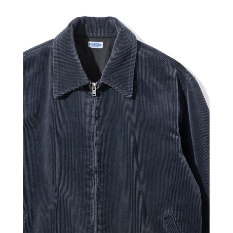 FOUNDOUR COTTON CORDUROY ZIP UP BLOUSON