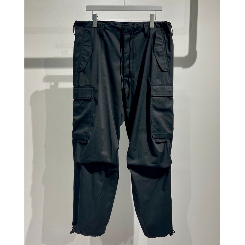 Y's for men T/C TWILL CARGO PANTS(BLACK) | MAROON Y's for men T/C TWILL CARGO PANTS(BLACK) | MAROON