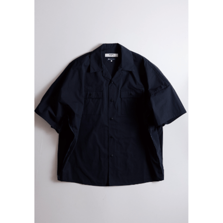 FDMTL FA26SH26C-NV ZIP KYTE S/S SHIRT