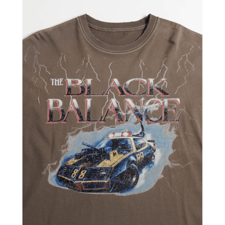 ANACHRONORM DYED CUSTOM CAR GRAPHIC L/S T-SHIRTS DUSTY