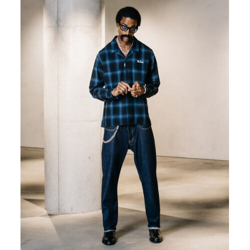 CRIMIE（クライミー）の「OMBRE CHECK LONG SLEEVE SHIRT
