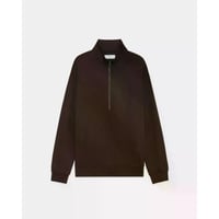 marka  Super 100s Washable Wool Jersey / Half-Zip Stand