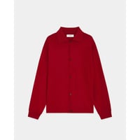 marka  Super 100s Washable Wool Jersey / Shirt Cardigan