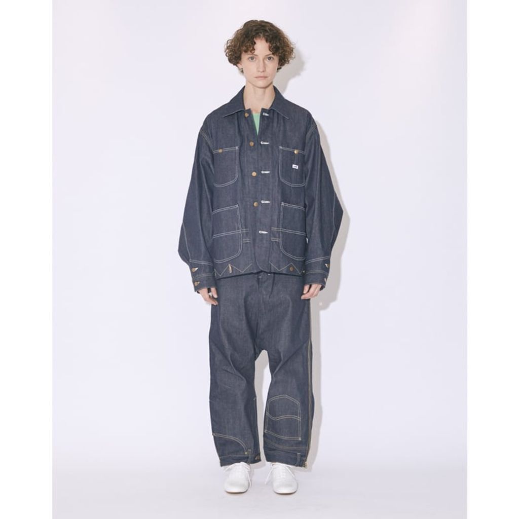 【beautiful people × Lee】デニムライダースブルゾン 36 beautiful people × Lee】デニムライダースブルゾン 36