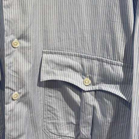PORTER CLASSIC ROLL UP STRIPE SHIRT
