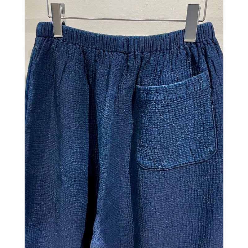 PORTER CLASSIC NEW SASHIKO LIGHT PEACE PANTS |